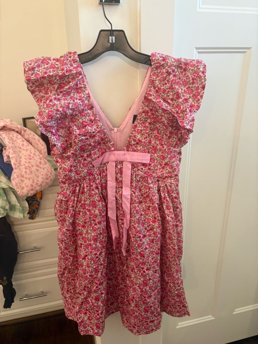 Endless Rose Pink Floral Ruffle Dress